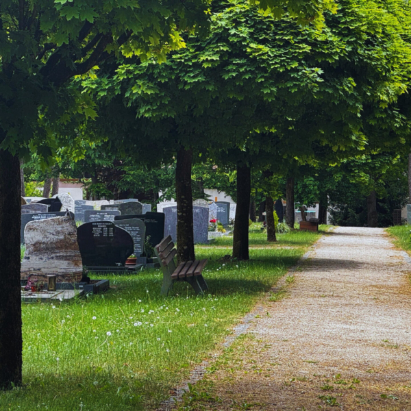 Erdgr&auml;ber Friedhof Burgthann