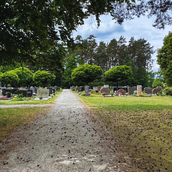 &Uuml;bersicht Friedhof Burgthann